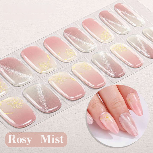 Rosy Mist – UV-Gel-Nagelfolien – StickyNails Studio