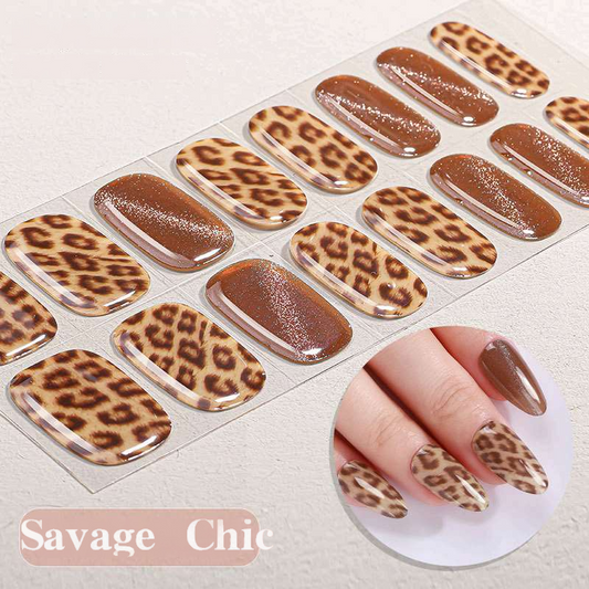 Savage Chic - UV Gel Nagelfolien - StickyNails Studio