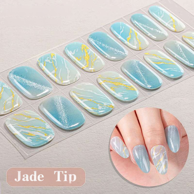 Jade Tip - UV Gel Nagelfolien - StickyNails Studio