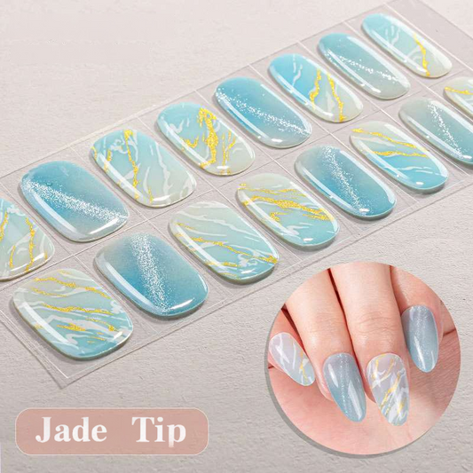 Jade Tip - UV Gel Nagelfolien - StickyNails Studio