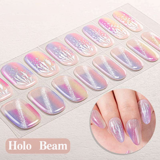 Holo Beam - UV Gel Nagelfolien - StickyNails Studio