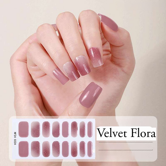 Velvet Flora - UV Gel Nagelfolien - StickyNails Studio
